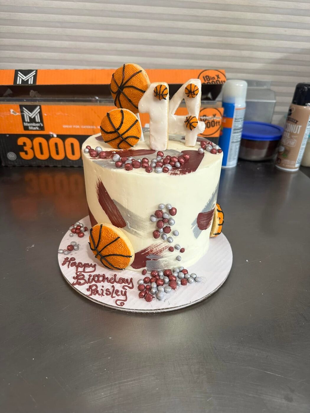 Birthday cake design