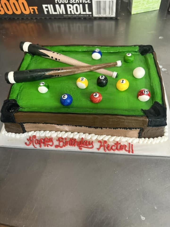 Themed cake creation