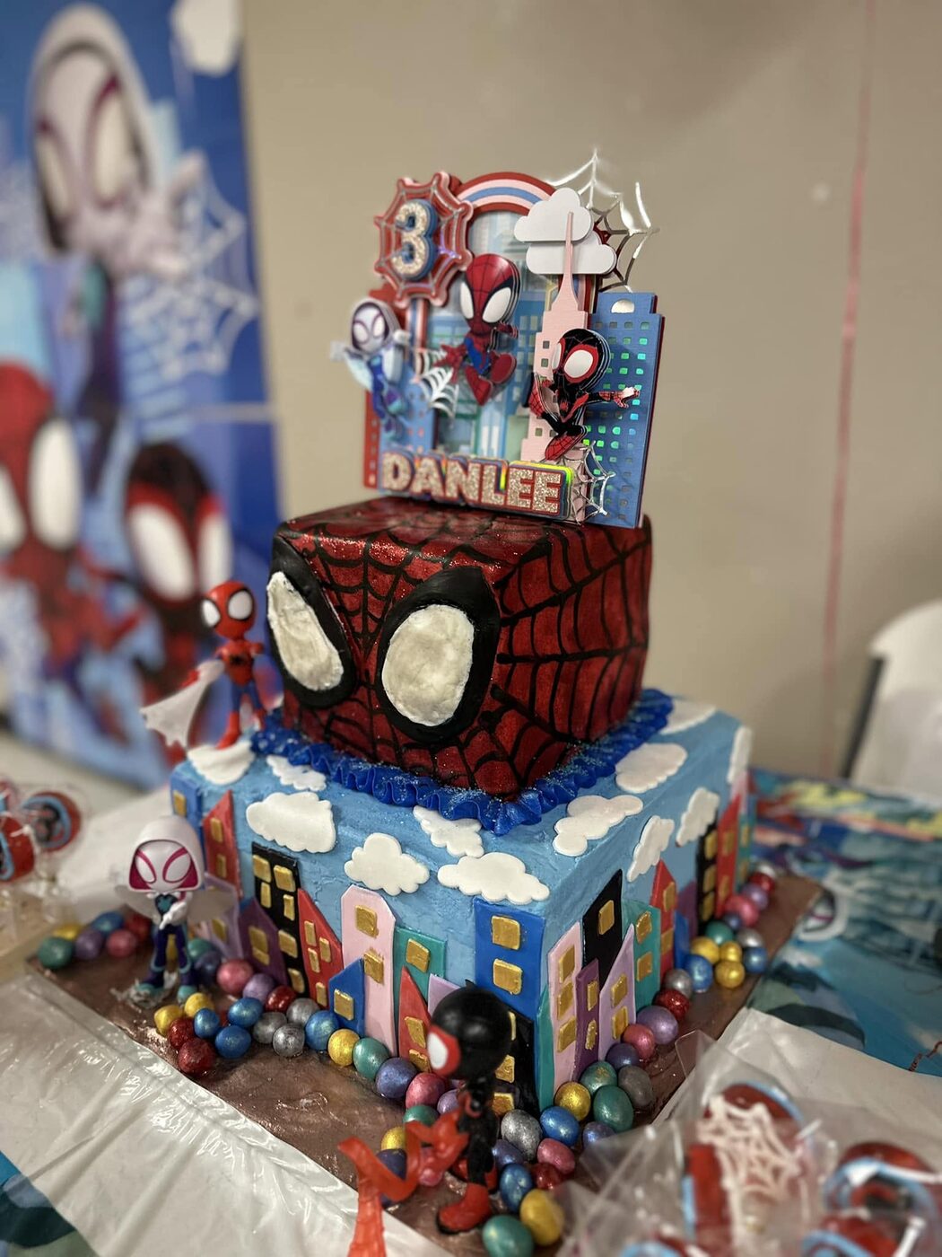 Birthday cake creation