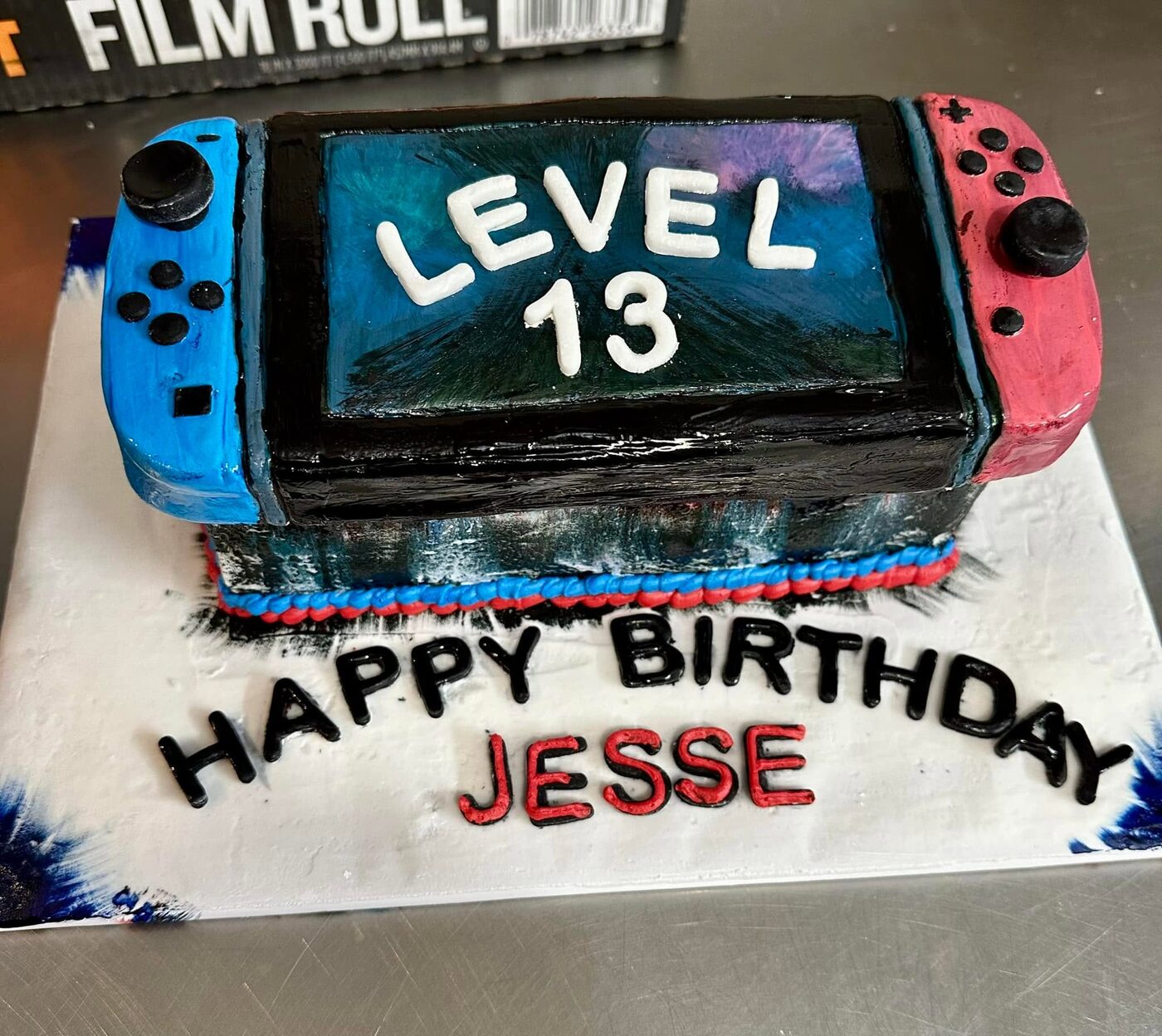 Birthday cake creation