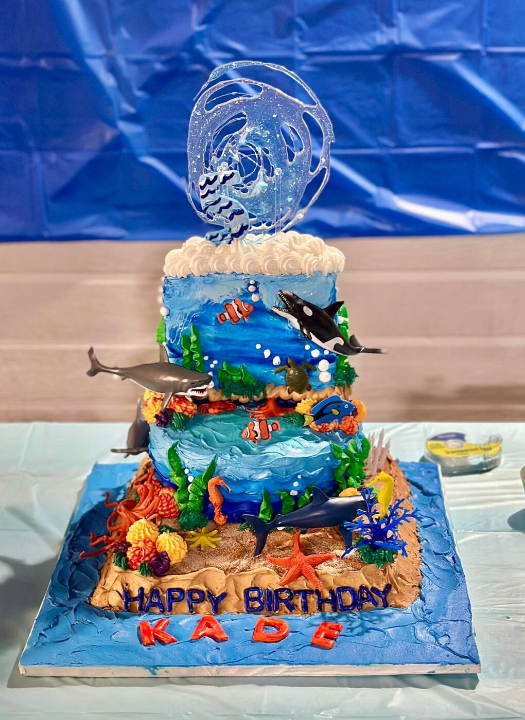 Themed cake creation