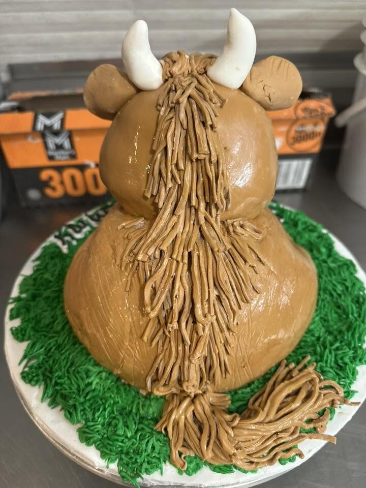 Birthday cake creation