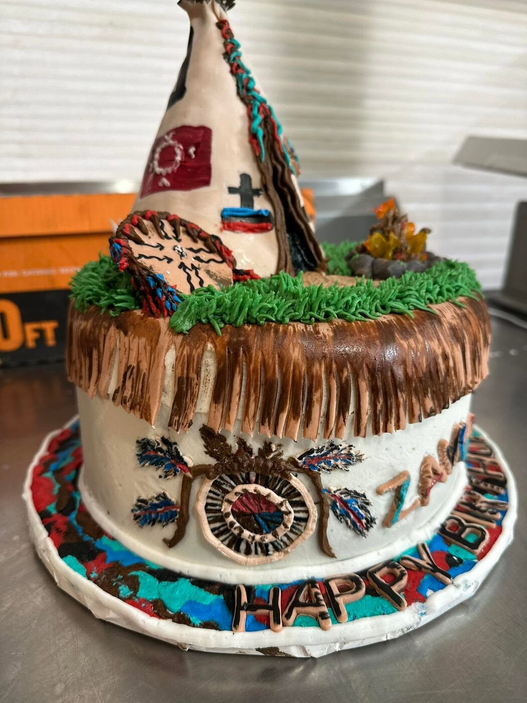 Custom themed cake