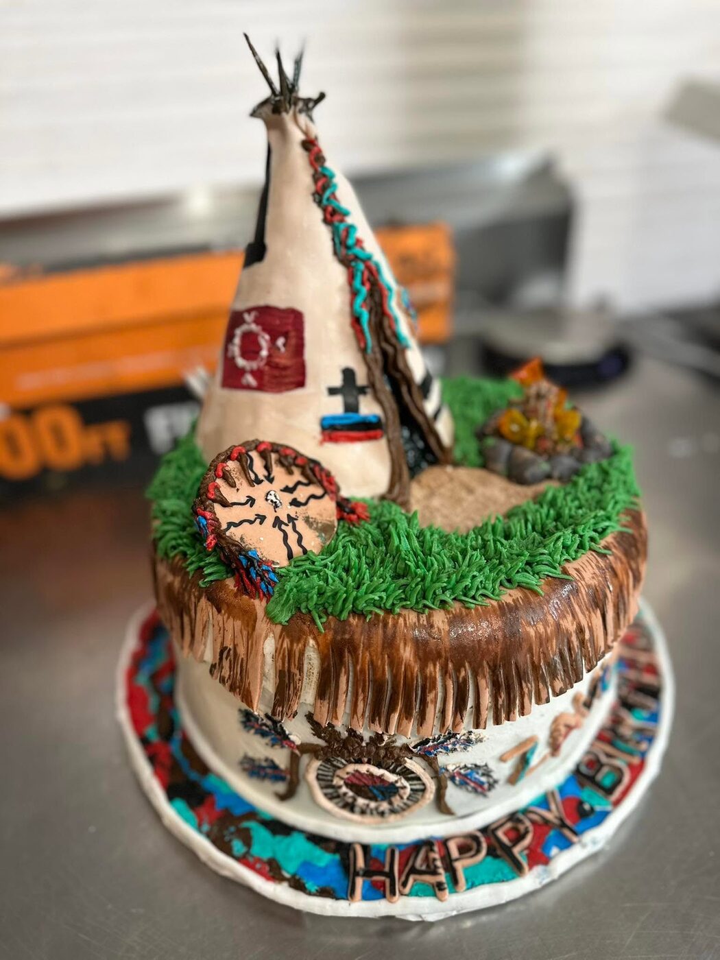 Birthday cake design