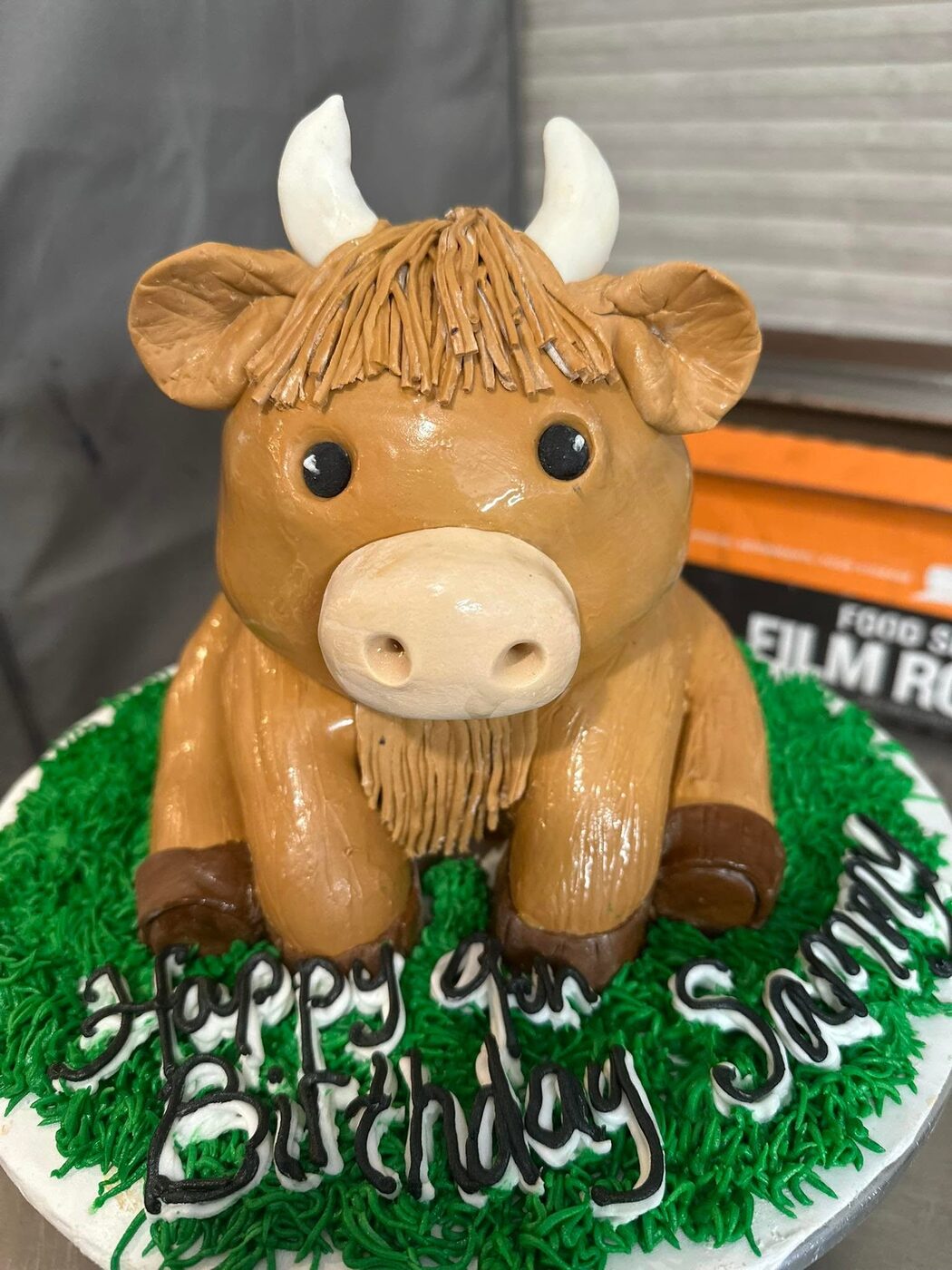 Birthday cake creation