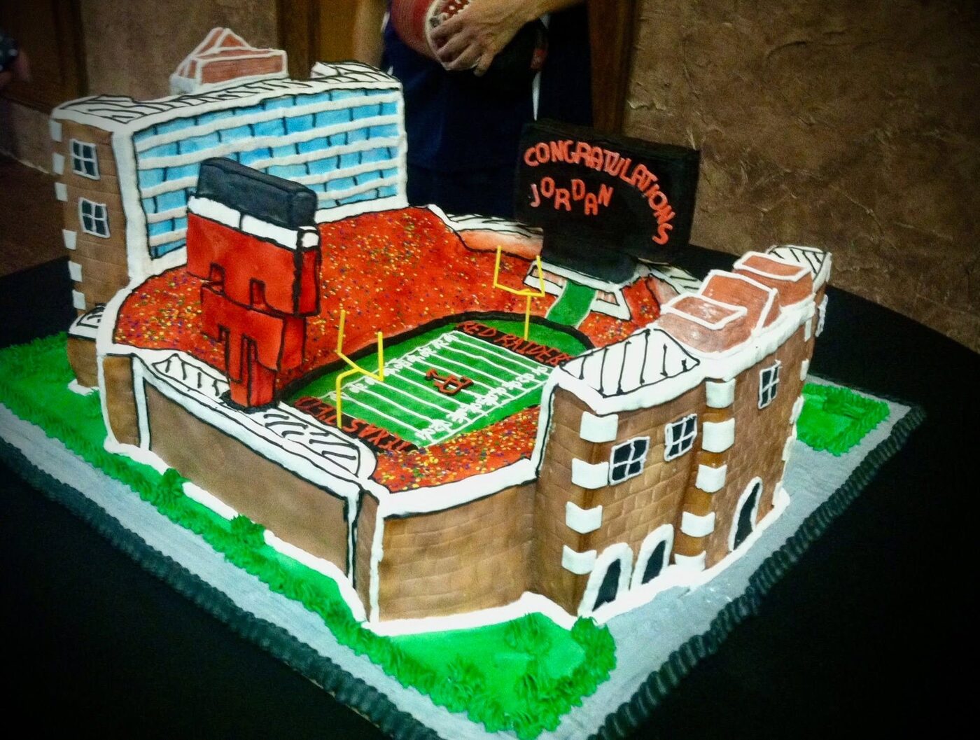Birthday cake creation