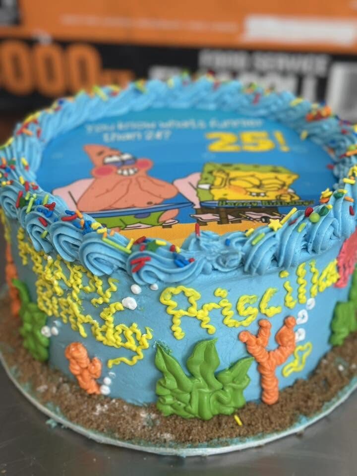 Birthday cake design