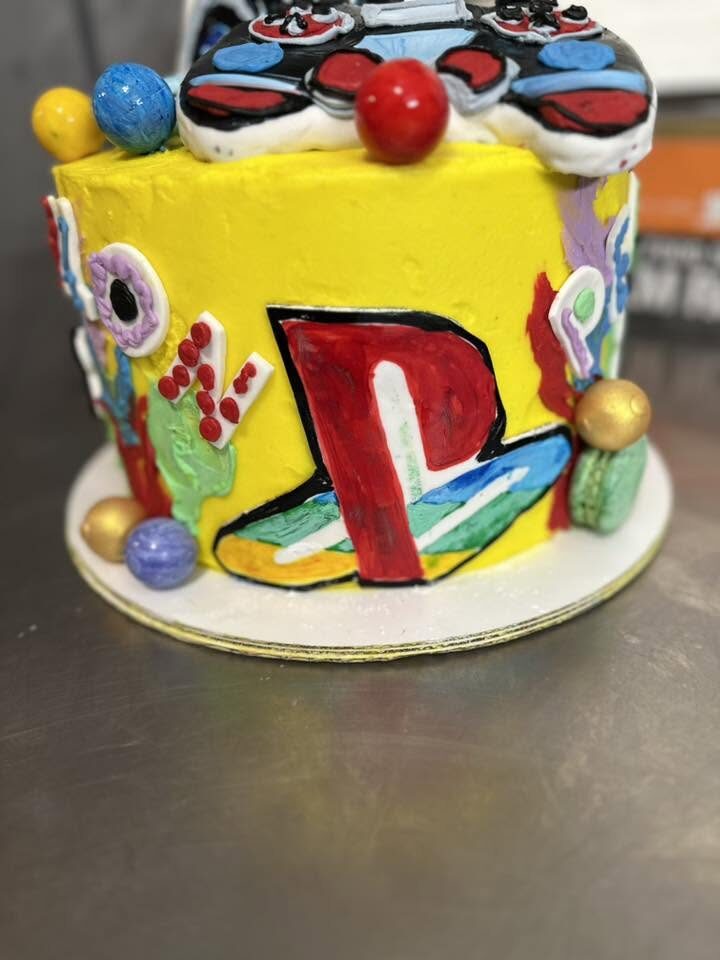 Birthday cake creation