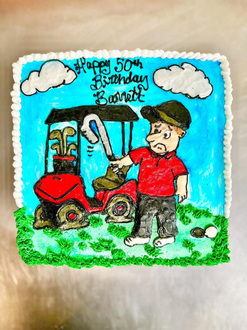 Custom themed cake