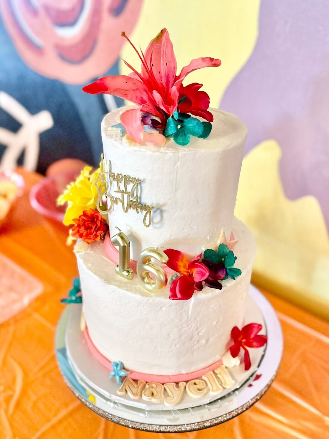 Birthday cake design