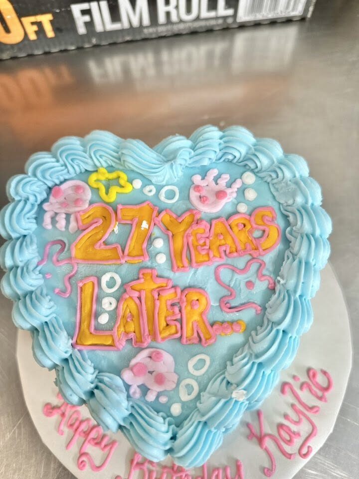 Birthday cake design