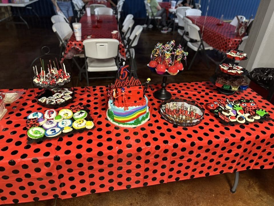 Birthday cake creation