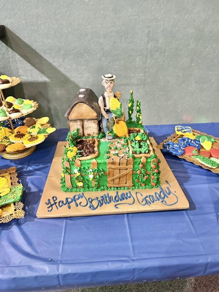 Themed cake creation