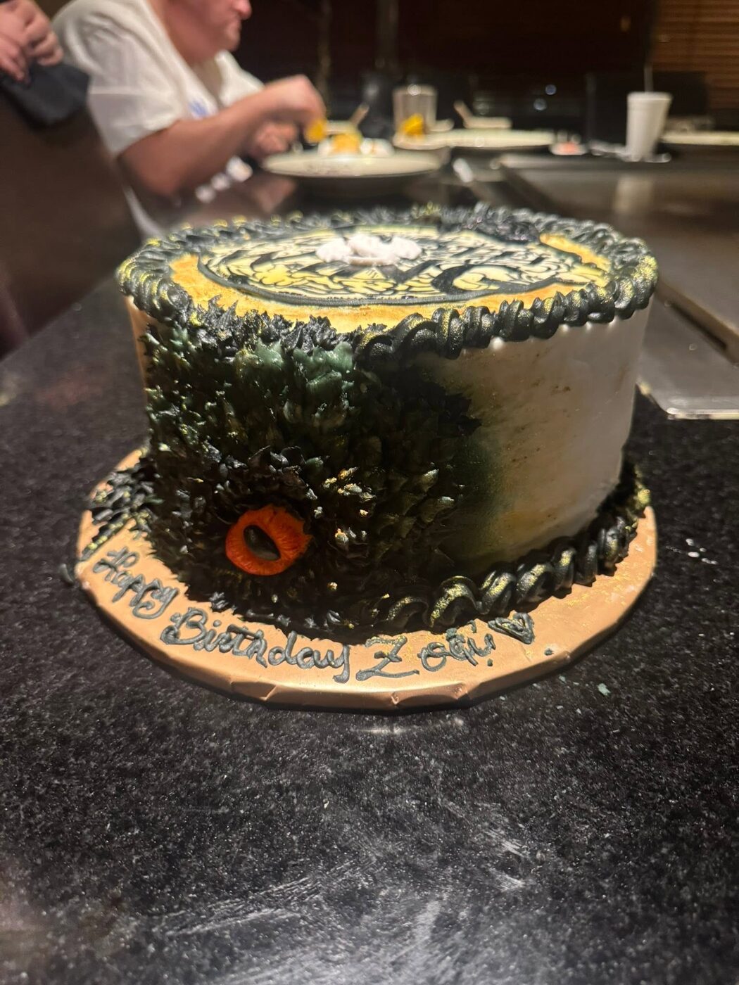 Themed cake creation