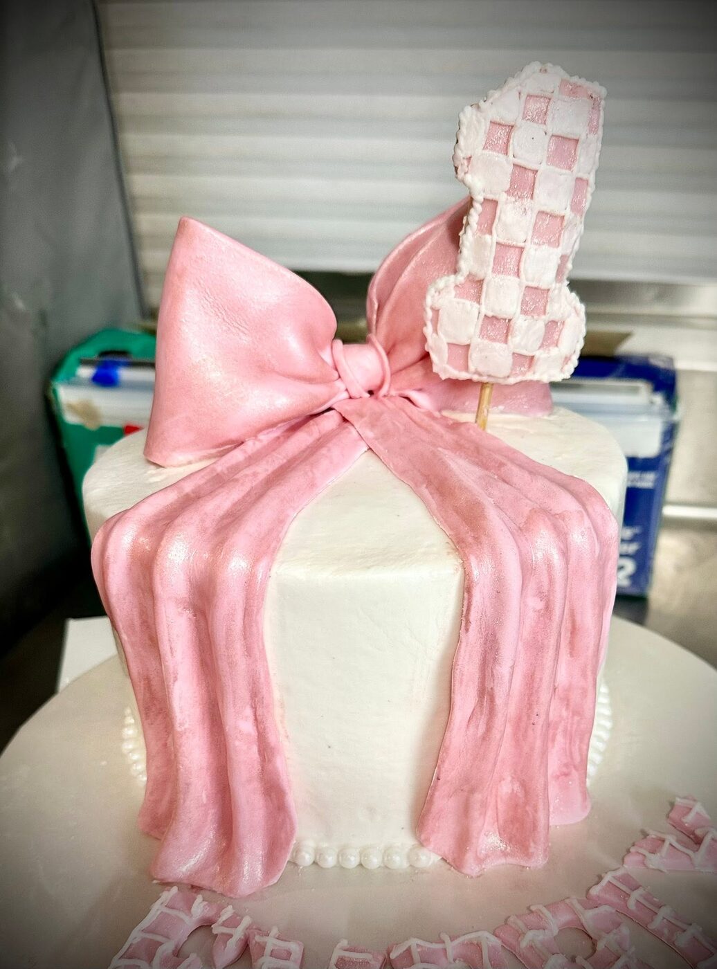 Birthday cake creation