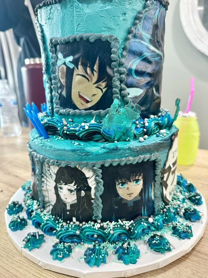 Themed cake creation