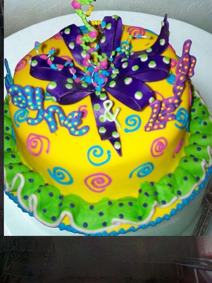 Birthday cake design