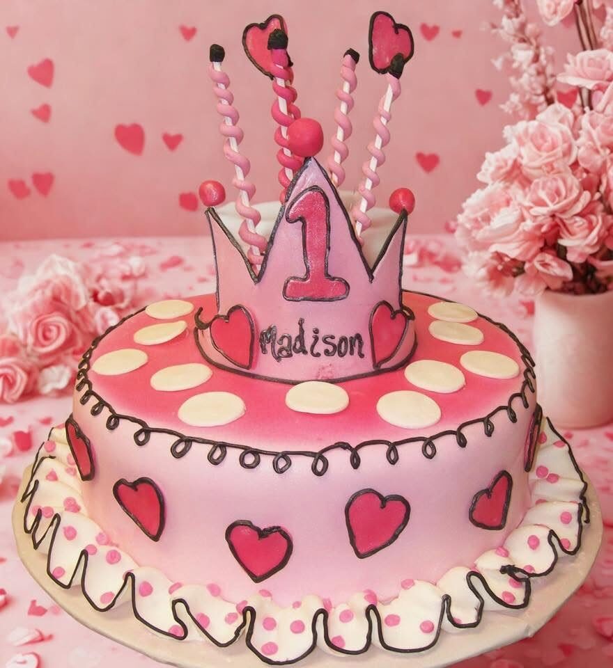 Birthday cake design