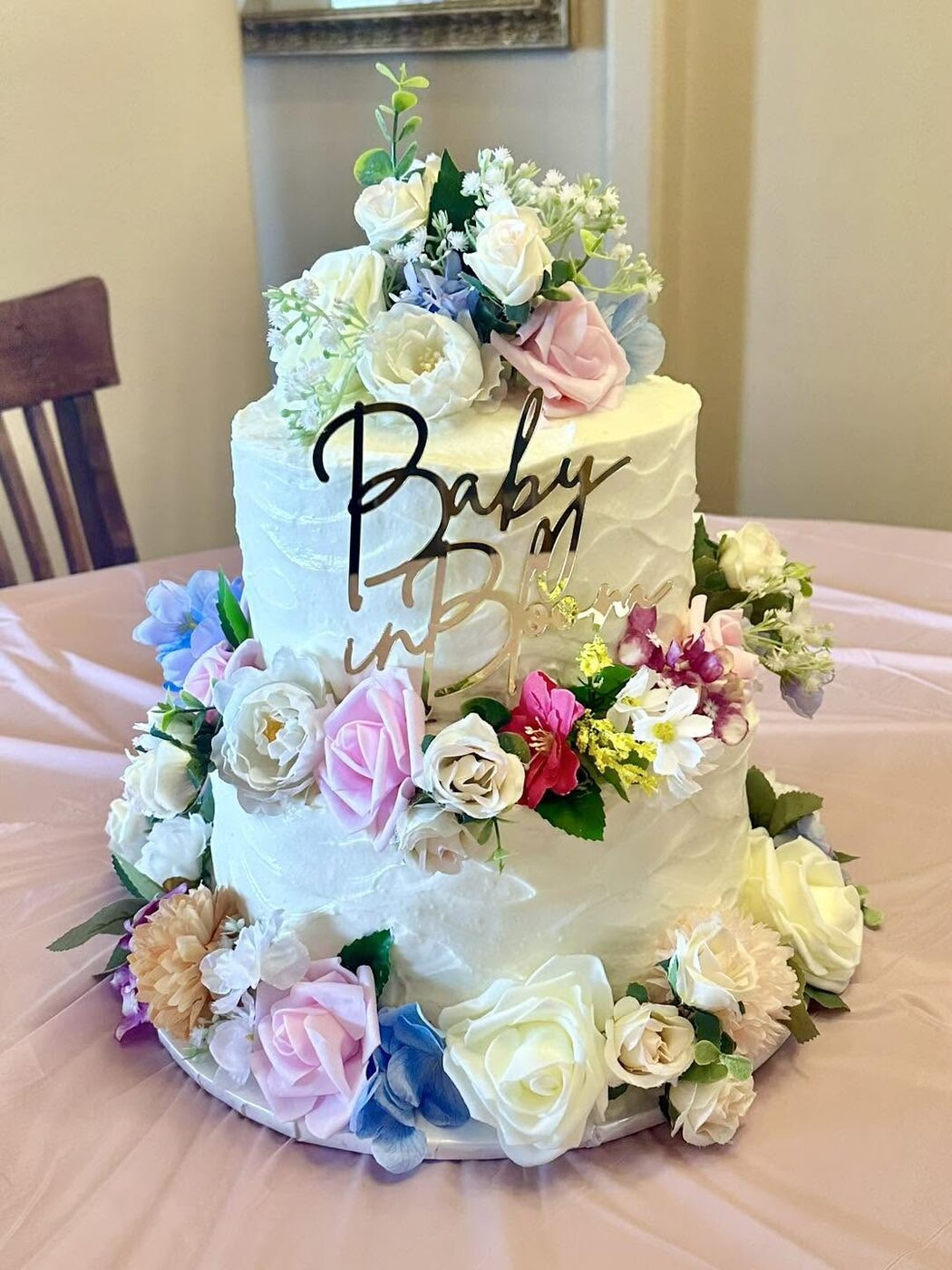 Birthday cake creation