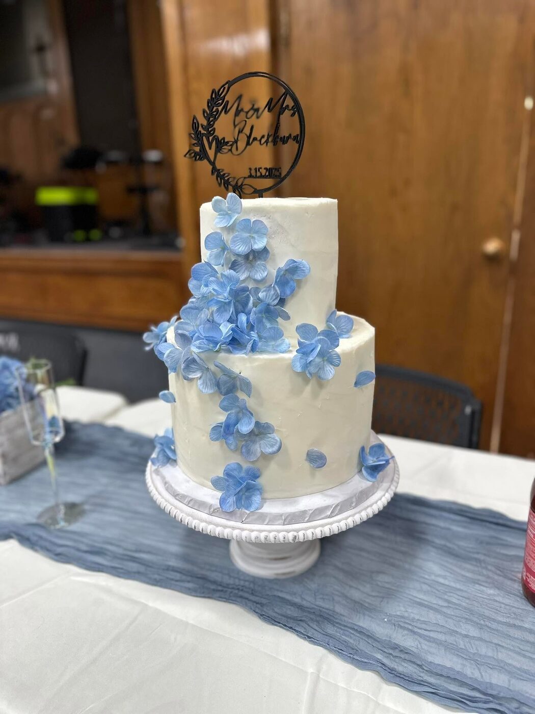 Wedding cake creation