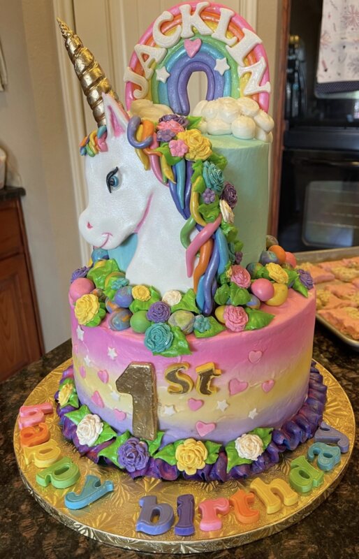 Birthday cakes